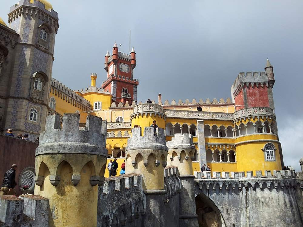 portugal road trip along the coast - sintra Pena Palace