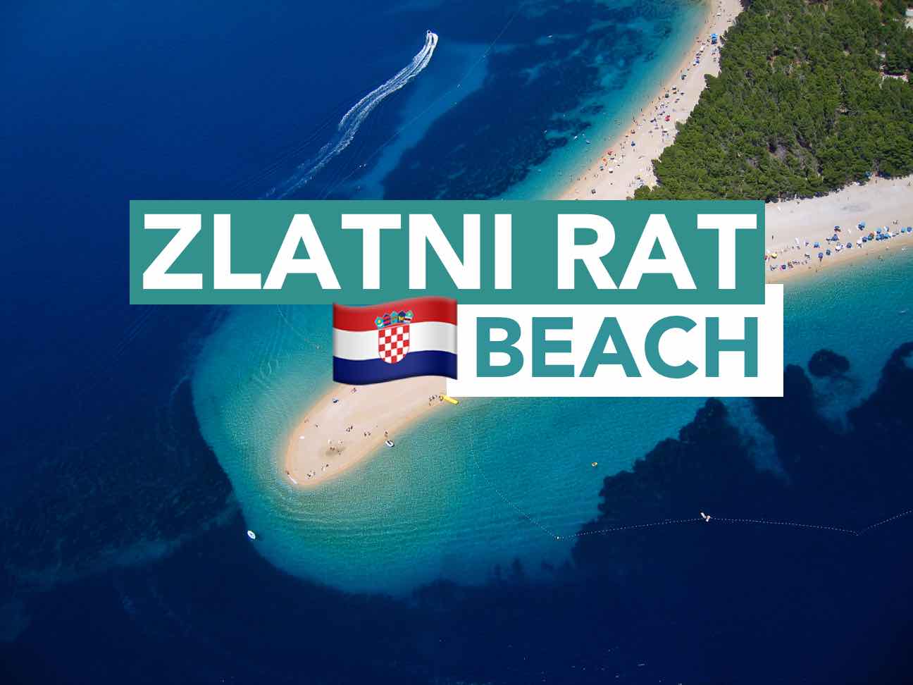 Zlatni Rat Beach Tips To Brac Island Croatia - 